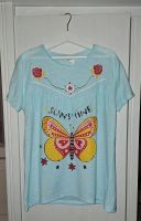 Zara T-Shirt Fransen Gr. 140 Schmetterling Bayern - Regensburg Vorschau