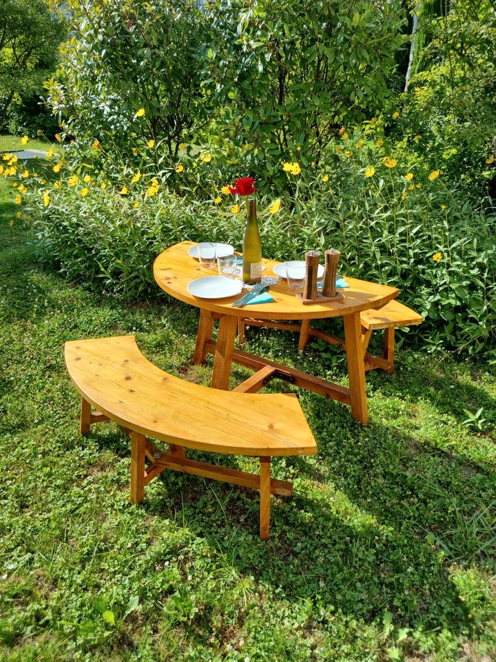 Picknick/Party/Feuerstelle/Gartenmöbel/Kinder Tisch und Bänke in