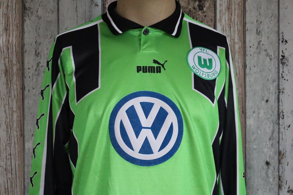 VfL Wolfsburg Trikot #10 Herren Gr. XL 98/99 Home Puma Langarm in Oelsnitz/Erzgeb.