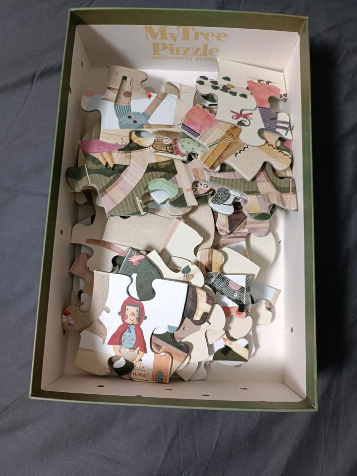 Zweiseitiges Kinderpuzzle 50 Teile in Mücheln (Geiseltal)