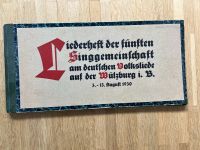 Antiquarische Noten: Liederheft 1930 München - Pasing-Obermenzing Vorschau