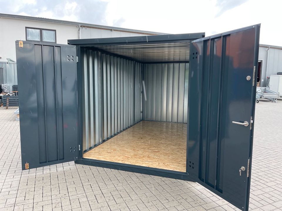 Materialcontainer Gartencontainer Gerätehaus 4m Container ✅ in Mühlhausen i.d. Oberpfalz