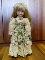 Sammlerpuppe Porzellan Sammler Puppe Porzellanpuppe ca. 40 cm Bayern - Gochsheim Vorschau