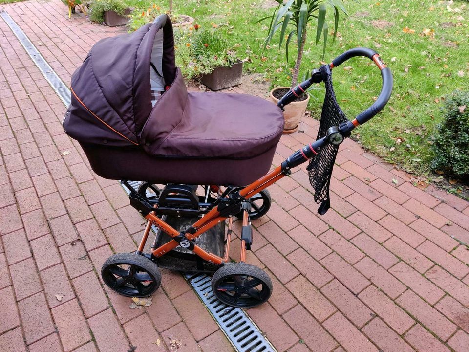 Hartan Topline X, Kiddy Evolution pro 2, Kinderwagen, Babyschale in Barnstorf