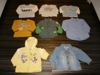 Set 8 Teile 80/86 1 Sweatjacke 1 Jeansjacke 2x Hemd 4x Long-Shirt Stuttgart - Bad Cannstatt Vorschau