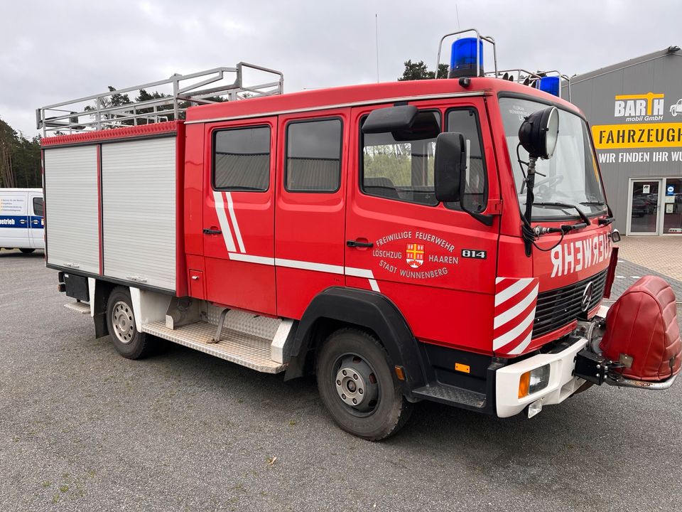 Mercedes Benz 814 LF 8 Feuerwehr 7,5t in Lengerich