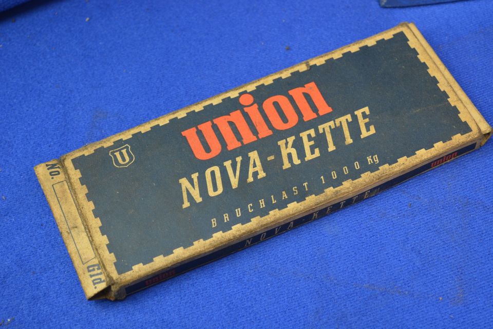 union nova kette fahrrad vintage oldtimer 1/8" chain 1000kg in Tharandt