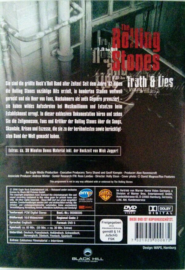 The Rolling Stones - True & Lies , DVD in Wunstorf