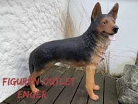 XL Premium Schäferhund steht lebensgross Deko Hund Figur Statue Nordrhein-Westfalen - Enger Vorschau