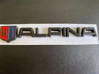 Alpina Logo Metall hinten Schriftzug Karosserie Emblem Tuning NEU Westerwaldkreis - Berzhahn Vorschau