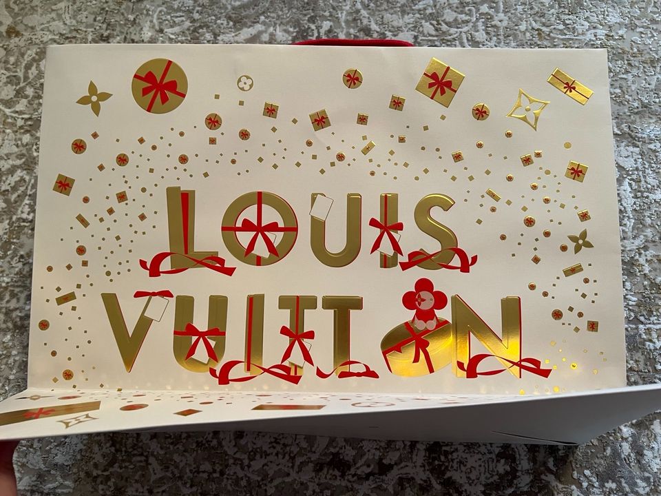 Louis Vuitton Paris LV Tüte Tragetasche Limitiert Christmas in Wuppertal