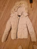 Bershka Winterjacke weiß Niedersachsen - Goslar Vorschau