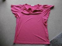 MICHA T-Shirt Pink mit weißen Punkten Wasserfall Ausschnit Gr.XL Dortmund - Mitte Vorschau