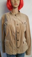 Jacke im Jeansjackenstil + Feinsamt-Optik,Street one,beige,Gr.42 Wuppertal - Vohwinkel Vorschau