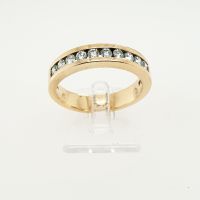 Brillant Gold Ring 585/14kt Gr.58 ca.0,60ct Brillantring Edel Kiel - Mitte Vorschau