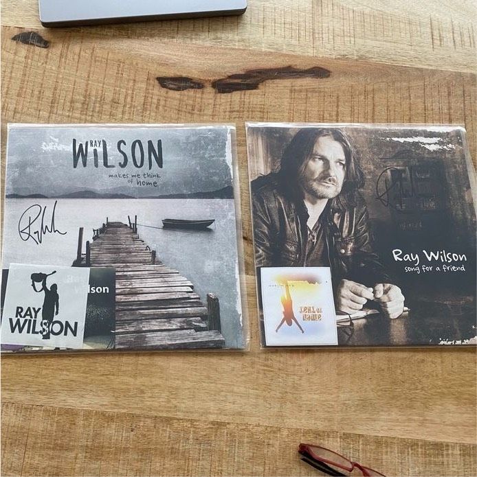 Ray Wilson Vinyl LPs Sammlung Neu handsigniert in Kleve