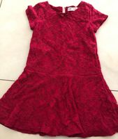 Kleid H&M Gr. 110-116 Spitze elegant schick rot Düsseldorf - Bilk Vorschau