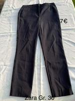 Hose Zara L Mex 30 Falte schwarz Niedersachsen - Martfeld Vorschau