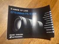 Canon EF 70-200mm f4 L is usm Bedienungsanleitung Bochum - Bochum-Mitte Vorschau