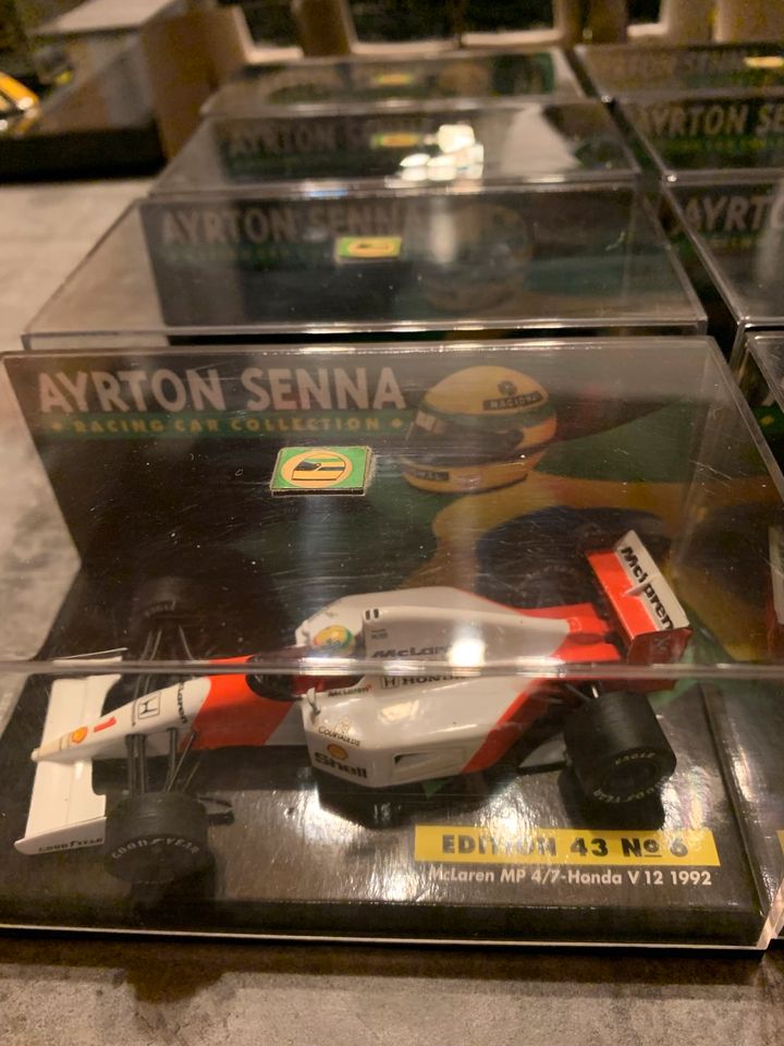 Senna Kollektion 1/43 Stück 16 Plus 1 mit Zertifikat in Kreuzau