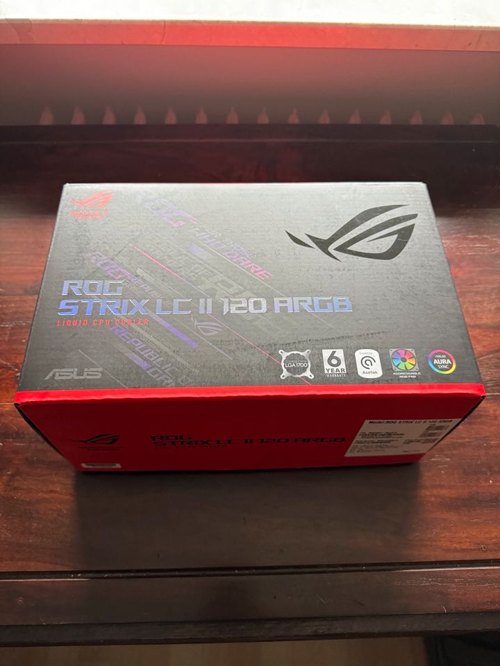 Asus CPU Wasserkühlung ROG STRIX LC II 120 ARGB Liquidkühler NEU! in München