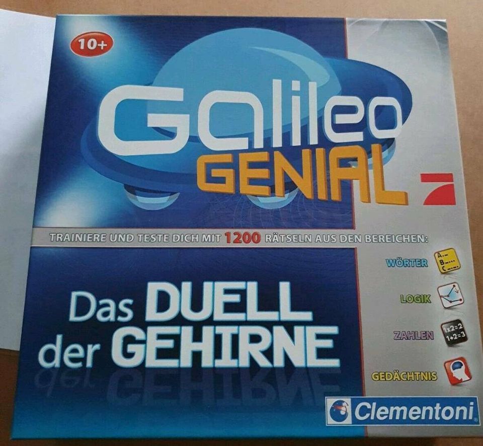 Galileo Genial Das Duell der Gehirne von Clementoni, selten,neuwe in Hoyerhagen