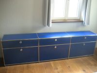 USM Haller Sideboard - Enzianblau | 3 Klappen | 3 Schubladen Baden-Württemberg - Leinfelden-Echterdingen Vorschau