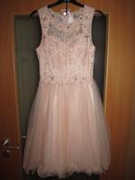 Abendkleid Cocktailkleid Ballkleid Rosé mit Spitze + Strass Gr XS Bayern - Alzenau Vorschau
