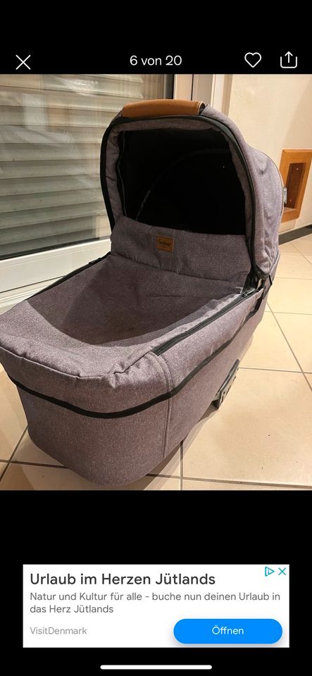 Kinderwagen von Emmaljunga NXT 60 f Wanne + Sportsitz in Köln