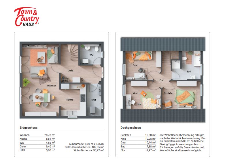 Haus Massivhaus Neubau - Sie möchten bauen, haben aber 1000 Fragen ? Dann fragen Sie uns ! in Dortmund