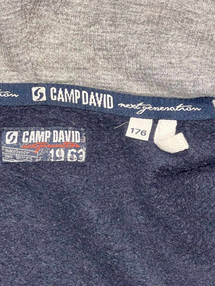 Camp David Hoodie Jacke wie neu Gr. 176 in Wernau