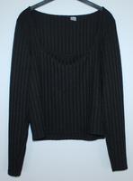 Langarm Shirt quadratischer Ausschnitt H&M Gr.40 42 44 Hessen - Dautphetal Vorschau