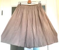 Zara Rock, knielang, S, beige, Gummizug im Bund Dresden - Cotta Vorschau