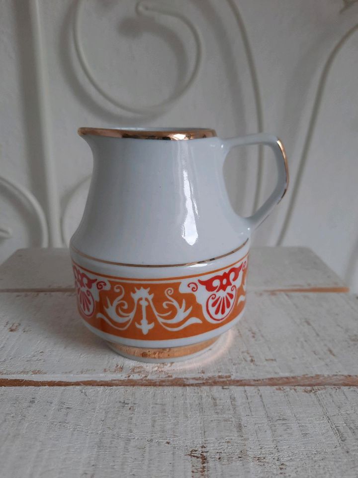 Milchkännchen ❤️ Sahnekännchen ❤️ Porzellan Gold-Dekor Kaffee Tee in Iserlohn