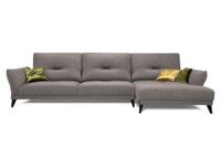 DESIGN ECKSOFA WOHNZIMMER COUCH HOCHWERTIG POLSTERUNG HOLZ METALL Bayern - Weßling Vorschau