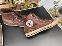 Braune hohe converse chucks gr 38 innen gefüttert Thüringen - Winterstein Vorschau