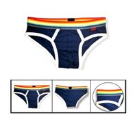 Männer Regenbogen Unterhose Navyblau Slip Gay LGBT Homo S M L XL Baden-Württemberg - Villingen-Schwenningen Vorschau