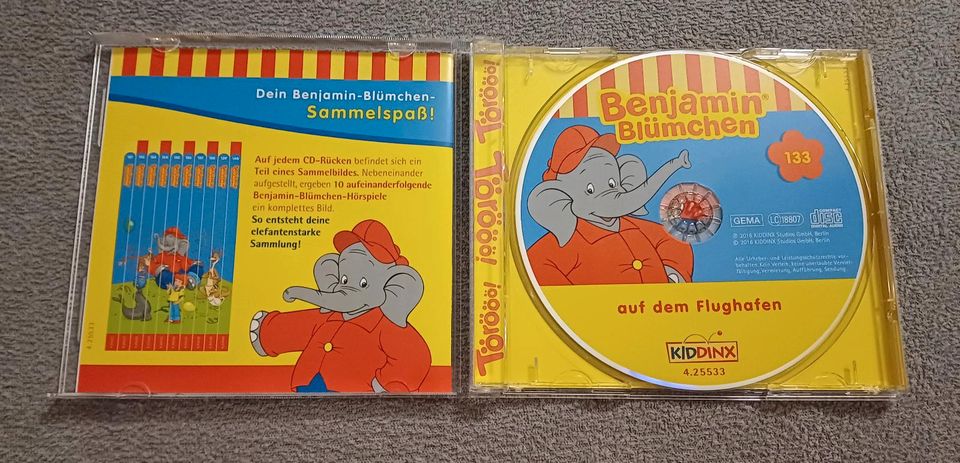 CD "Benjamin Blümchen auf dem Flughafen - 133" in Hannover