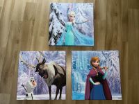 3 Bilder Wandbilder Frozen Anna und Elsa Hessen - Bad Homburg Vorschau