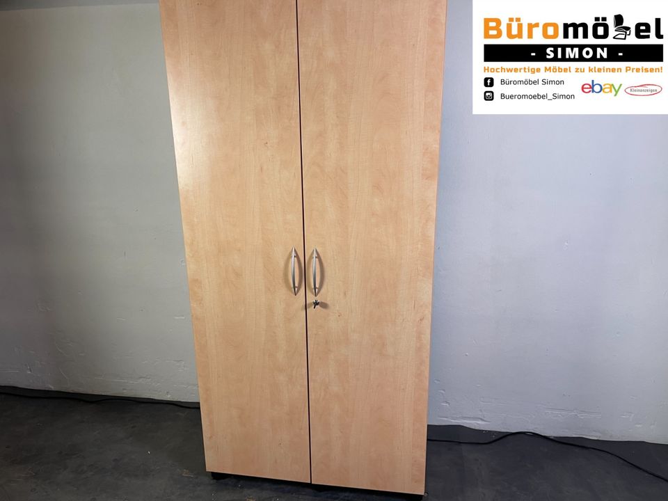 ❗️5x Ceka Buche Büroschrank Aktenschrank Rolladenschrank Roll- Standcontainer Kommode Unterschrank Abschließbar Modern Komplettset Hochwertig Design Büro Sideboard Flügeltürenschrank Lieferung Möglich in Linden