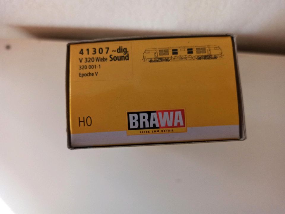 Brawa 41307 V320 Wiebe Diesellok digital sound Wechselstrom in Sontheim