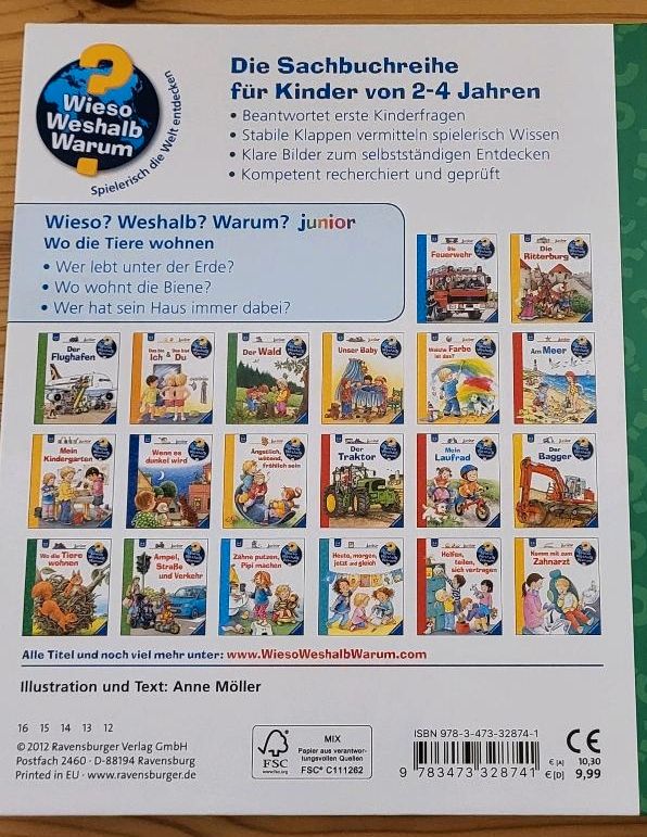 Buch 'WiesoWeshalbWarum' Kinderbuch Lexikon in Werder (Havel)