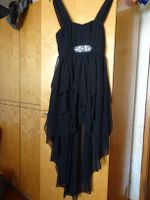 Chiffon Kleid schwarz mit Straßstein vorne kurz hinten lang 34 Bayern - Weiden (Oberpfalz) Vorschau
