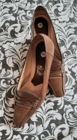 Damen Schuhe Pumps, Leder, Größe 38, Farbe goldbraun, neuw Bayern - Bad Kissingen Vorschau