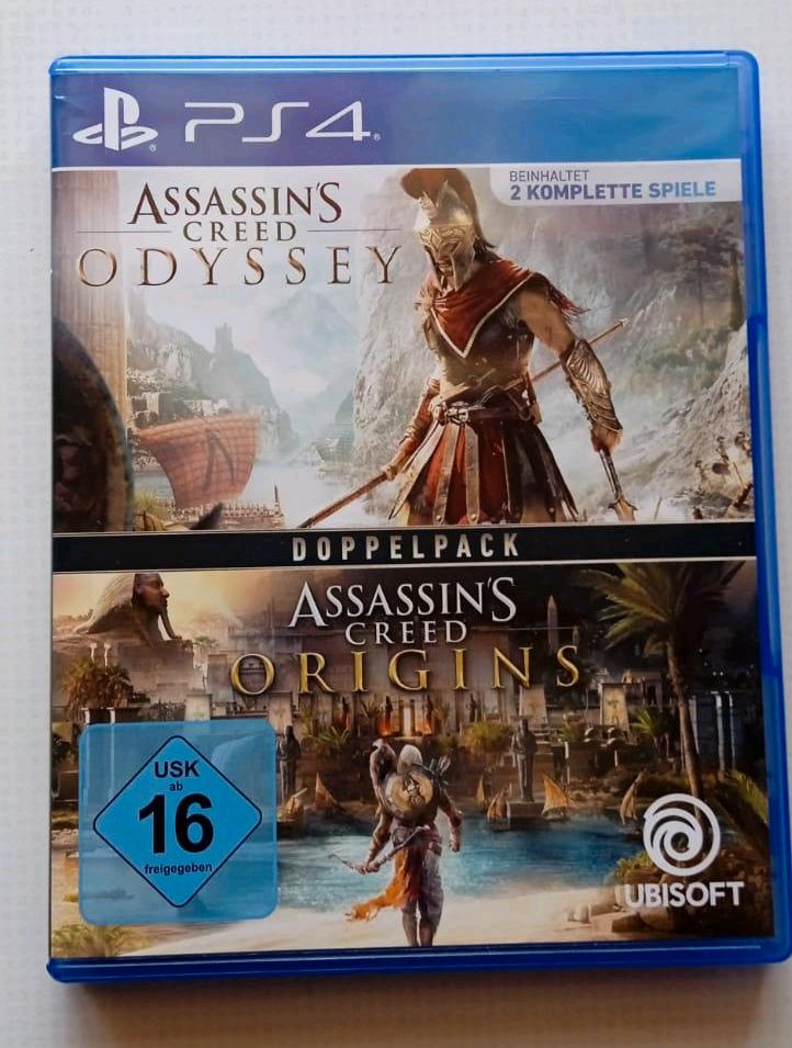 ASSASSIN'S CREED ORIGINS Doppelpack PS4 in Nienburg (Weser)