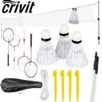 Badminton Set Komplett Set für 4 Spieler Netz 4 Schläger 3 Bälle Berlin - Charlottenburg Vorschau