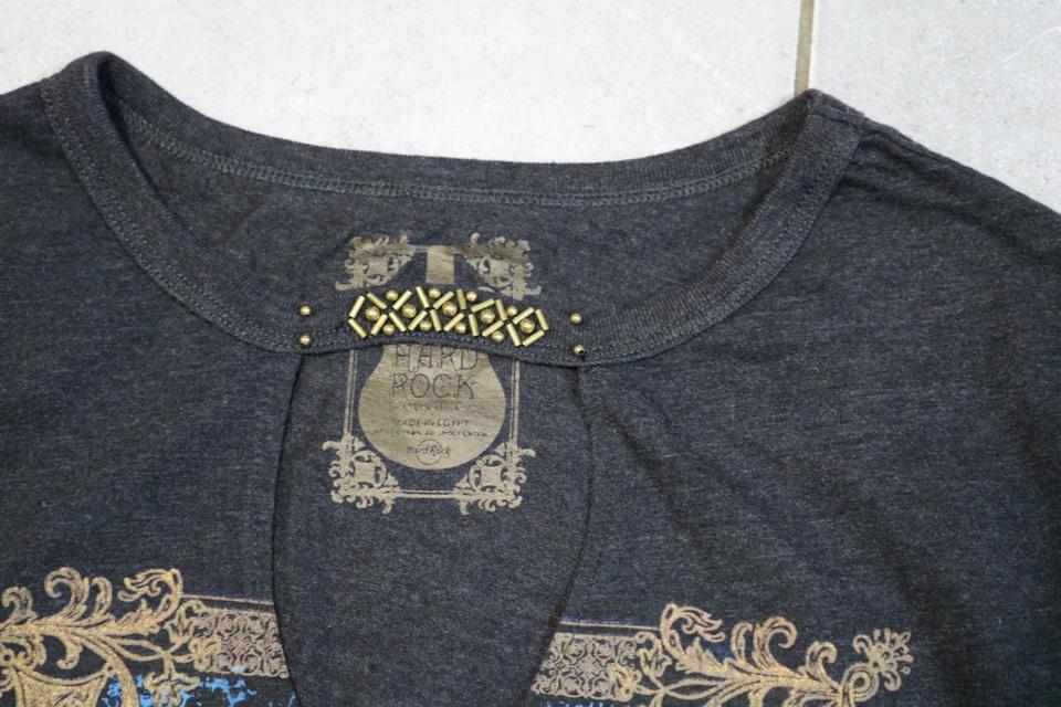 Hard Rock Café Damen T-Shirt, Print-Shirt Gr. 38, M – wie neu! in Passau