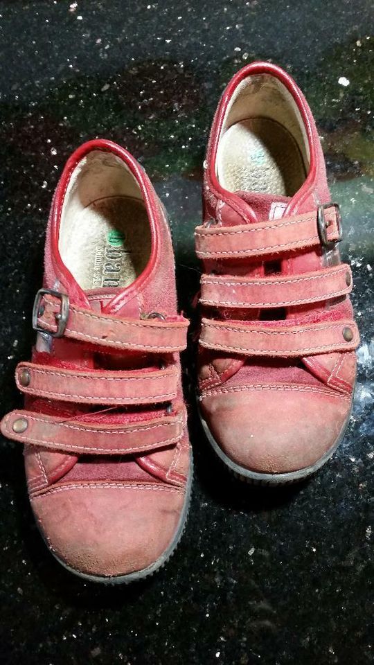 Kinder Schuhe☆HALBSCHUHE ☆Gr.30☆von BAMA☆rot☆echt LEDER in Hessisch Oldendorf