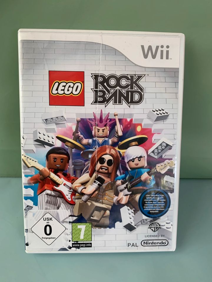 Lego Rock Band Wii Spiel in Egelsbach