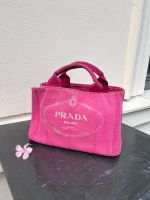 Prada Canape Canvas Tote Bag Shopper in Pink Tasche München - Schwabing-West Vorschau